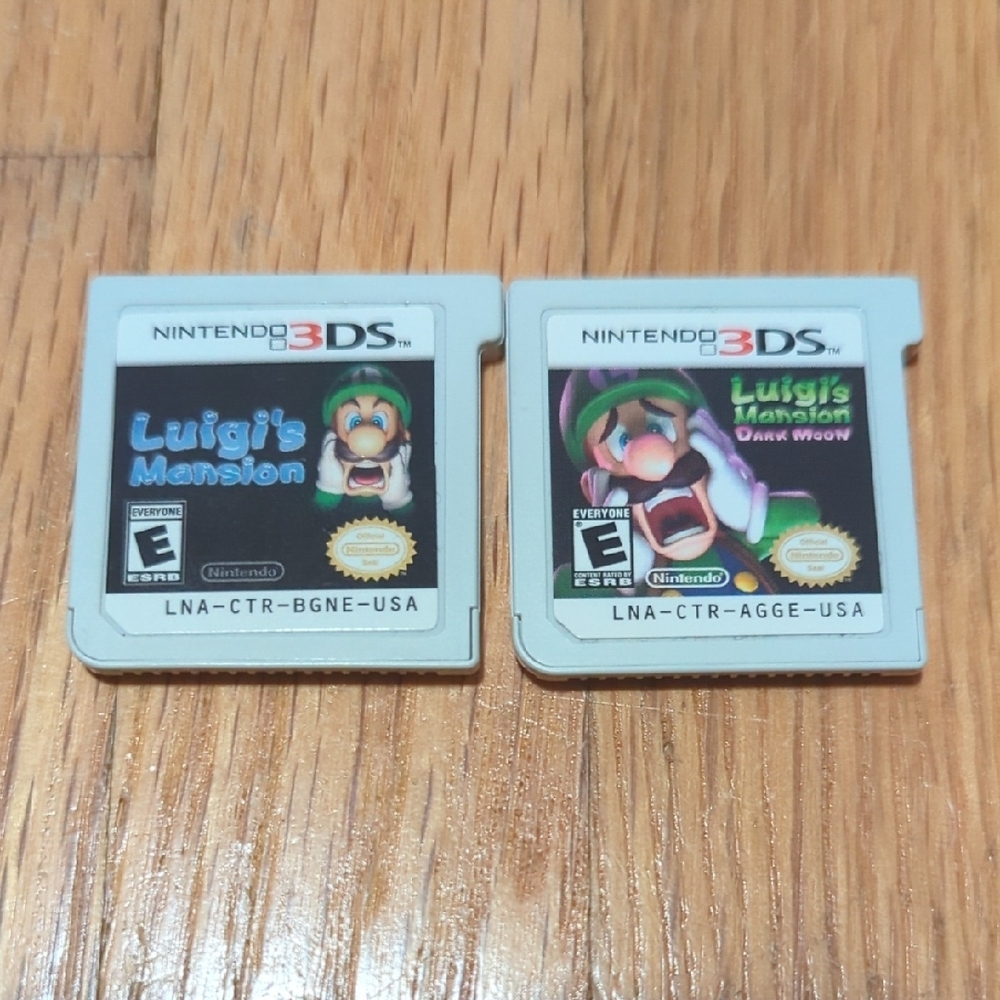 Nintendo 3DS Luigi's Mansion + Luigi's Mansion Dark Moon